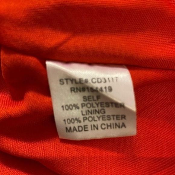 Womens BURU Tropical Print Flutter
Sleeve Tiered Dress Parisian Tie Size S/ M - Picture 6 of 7